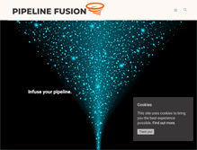 Tablet Screenshot of pipelinefusion.com